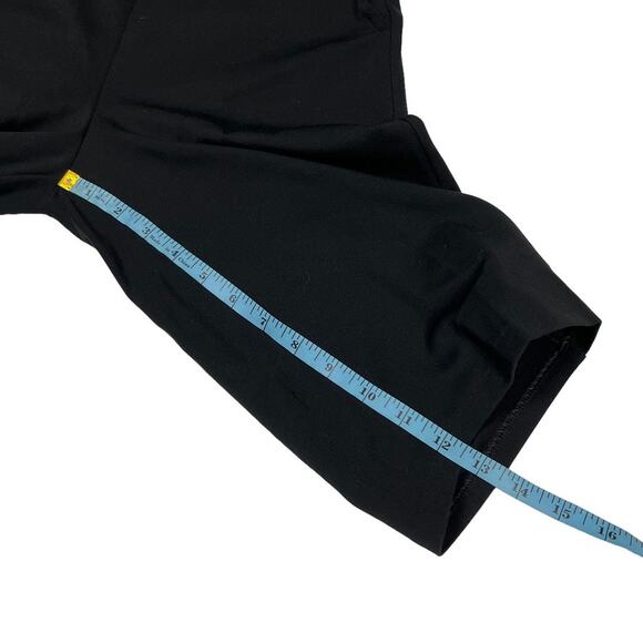 Hue Work Ponte Bermuda Shorts High Rise Long Casual Black Women's Small - Picture 8 of 9